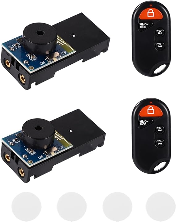 Black Cricket Noise Maker, Beeping Hidden Prank Cricket Noise Maker Machine with Remote Control Sound Loud Funny April Fools Pranks Device for Adult Party Home Office School Car Stuff
