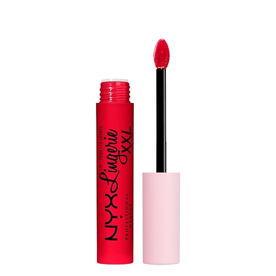 NYX PROFESSIONAL MAKEUP Lip Lingerie XXL Matte Liquid Lipstick - Untamable (Brick Red)