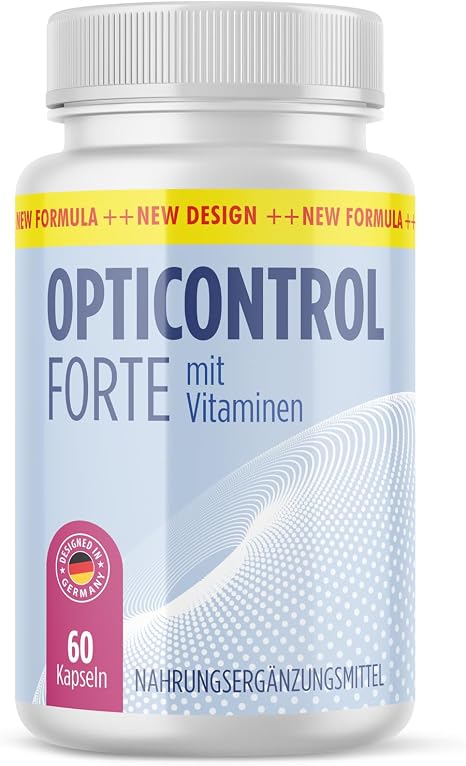Opticontrol Forte Capsules for an Active Life Proven Composition 60 Capsules