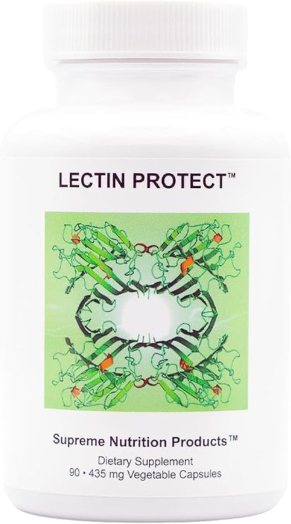 Supreme Nutrition Lectin Protect, 90 Pure Herbal Combination Vegetarian Capsules