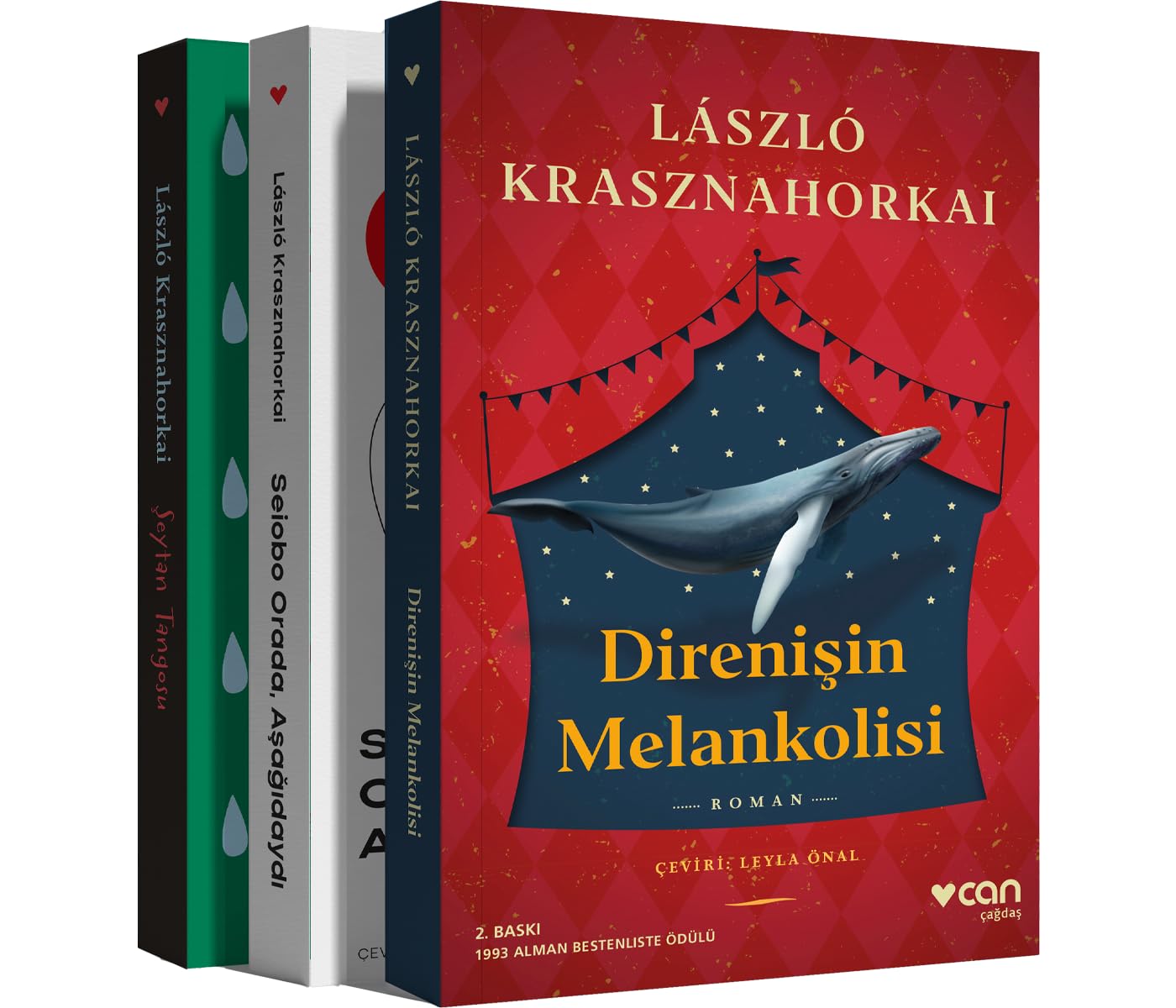 László Krasznahorkai Seti (3 Kitap)
