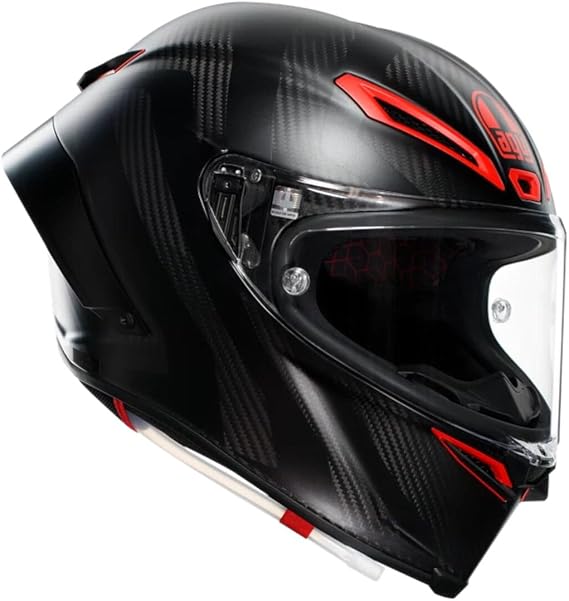 AGV Pista GP RR Intrepido Motorcycle Helmet Carbon Black/Red XXL