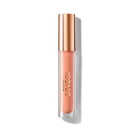 ICONIC LONDON Lip Pumping Gloss | With Peptides for Fuller Lips, 0.16 Fl Oz
