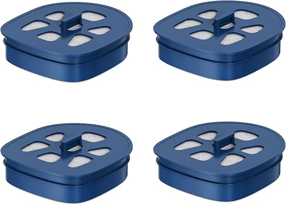 Pitcher Filter Replacement Compatible with LARQ Pitcher, Advanced Carbon Filters, Filters Lead, Chlorine and More, Long-Lasting 8 Months, 4 Pack
