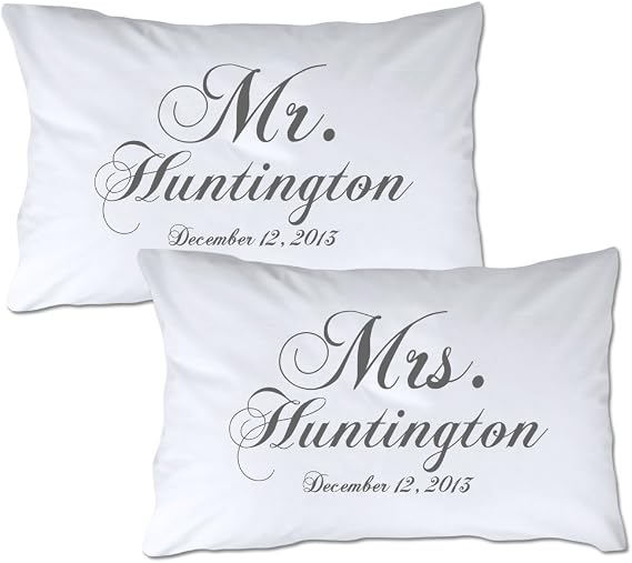 Mr. & Mrs. Pillowcase Set
