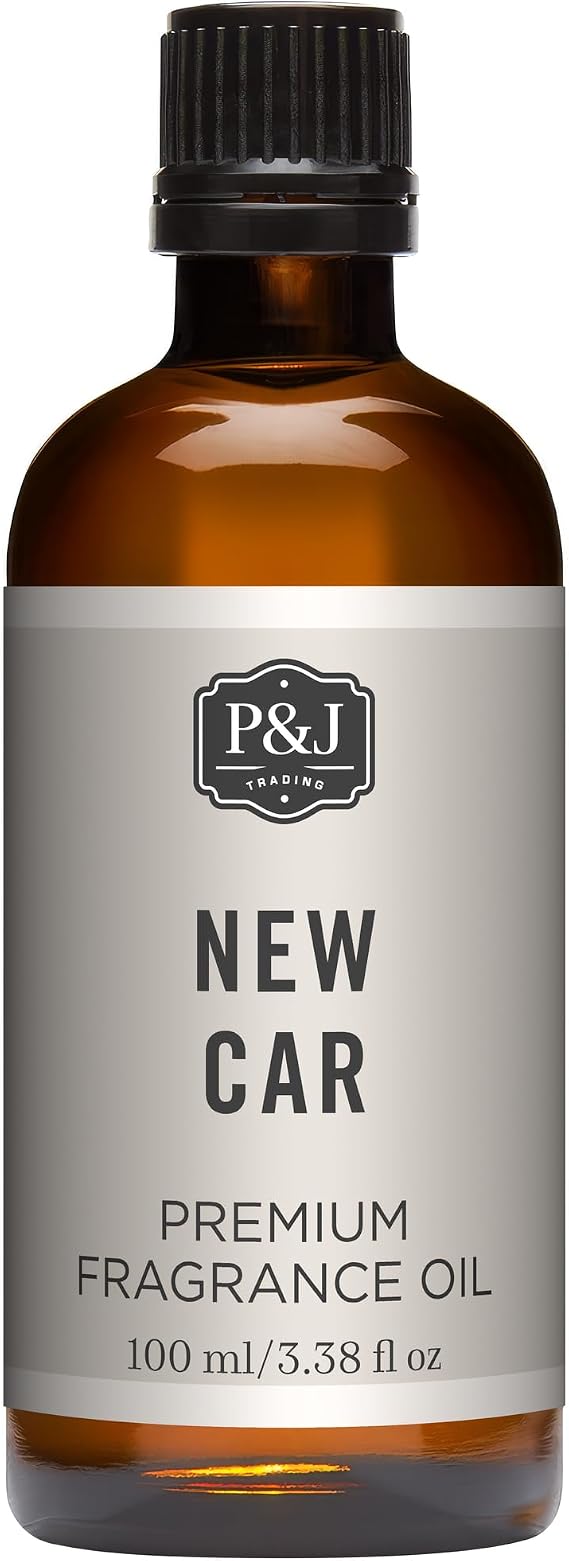 P&J Trading Fragrance | New Car Oil 100ml - Candle Scents for Candle Making, Freshie, Soap Making Supplies, Diffuser Oil Scents