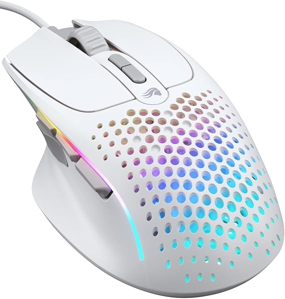 GLORIOUS Model I 2 Wired Gaming Mouse (White)