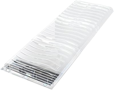 DGQ Magnetic Air Vent Extender Fit for Floor Register Up to 12 Wide, Adjustable Unbreakable Air Deflector AC Vent Extends up to 32 Long for Under Furniture 2
