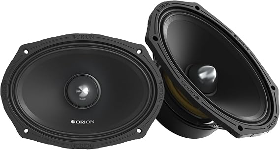 ORION XTR XTX6952 6x9 High Efficiency Mid-Range Speakers, 1600W Pair