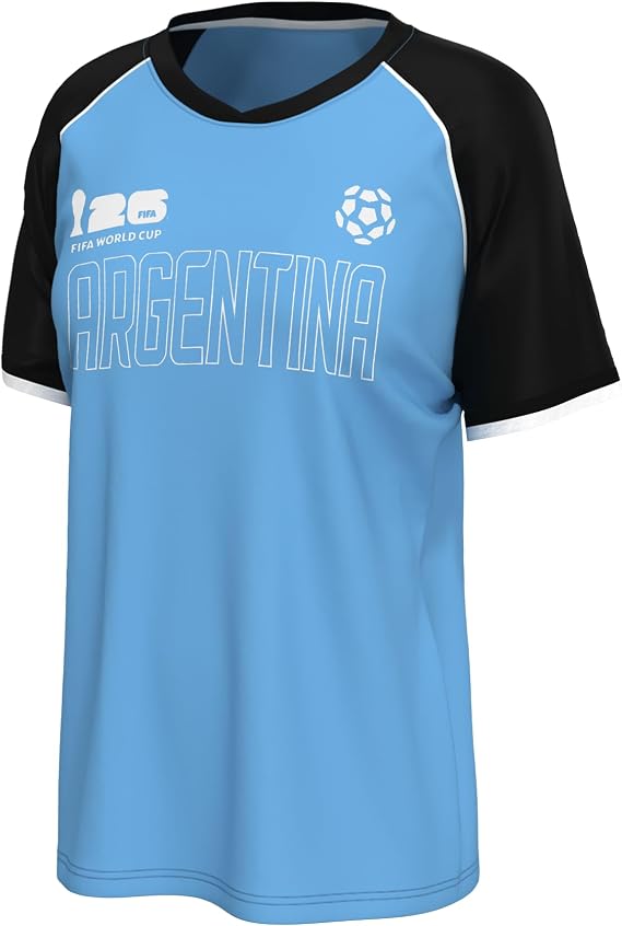 Outerstuff FIFA World Cup 2026 Women's Soccer Raglan Sleeve Top