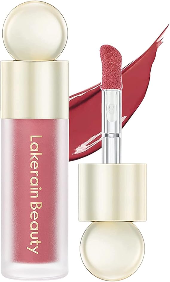 Beauty Searcher Cream Liquid Blush, Dewy Finish, Pink, Compact Tube, Fortunately Flushed
