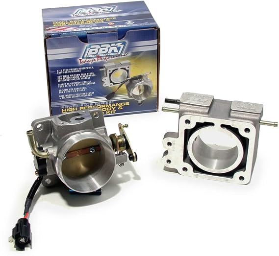 BBK 1600 75mm Throttle Body And EGR Spacer Plate Kit - High Flow Power Plus Series for Ford Mustang 5.0L