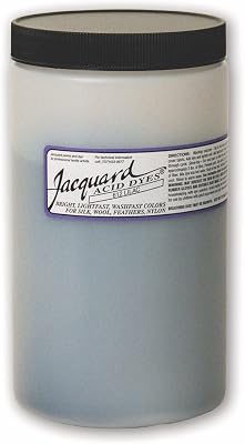 Jacquard Acid Dye 1lb Tub Lilac - Acid Dye for Wool, Silk, Alpaca, Feathers, Cosplay Wigs and Nylon - Powder Wool Dye for Full Coverage Dyeing - Vibrant Acid Silk Dye