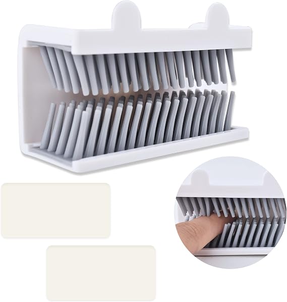 JEPELUS Shower Hair Catcher Wall, Reusable Hair Collector for Shower