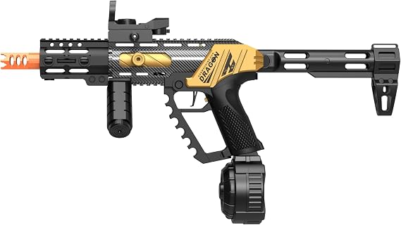Gel Blaster, Durable Construction, Long Last Rechargeable Battery, Long Range 100FT, Smooth Anti-Jam Shooting, Pull Back to Load with Realistic Recoil, Single/Full Auto for Outdoor Games