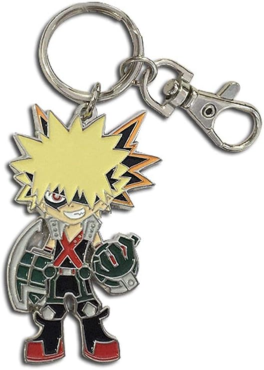 My Hero Academia - Sd Bakugo Enamel Metal Keychain