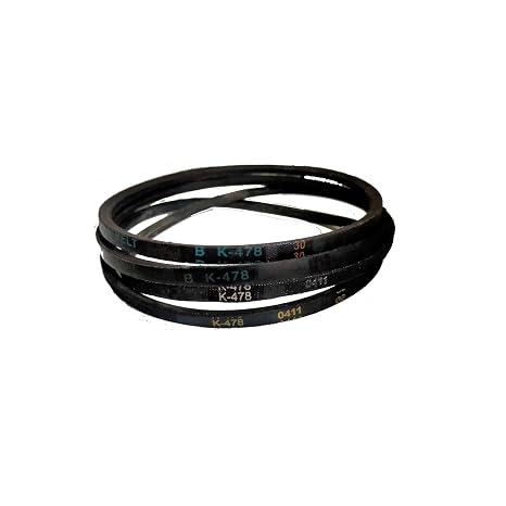 3 Pieces K478 K660 Drill Press Rubber V-Belt Drive Belt Bench Drill Drive Belt K456 k26 K15 K-690(K-478)