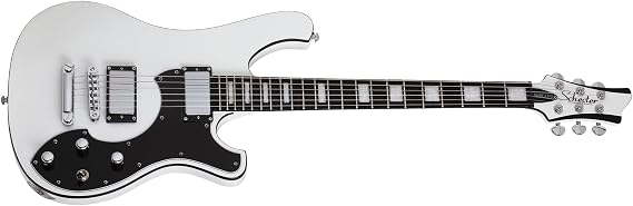 Schecter Stargazer-6 Electric Guitar - Gloss White