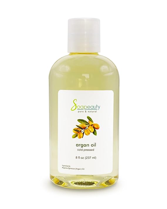 Argan Oil Refined 100% Pure Natural Carrier Oil for Skin Hair 8 fl oz