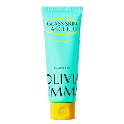 OLIVIAUMMA Glass Skin Tanghulu Shine Muscat Foaming Cleanser - Korean Face Wash for All Skin Types - Foam Cleanser for Radiant Skin - Deep Cleansing, Moisturizing, and Antioxidant-Rich - 120ml