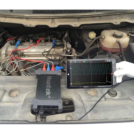 Hantek Hantek6074BE Kit I II III IV 4 Channel Oscilloscope Hantek Automotive USB Oscilloscope 70MHz 1GSa/s Sampling(6074BE-kit III)
