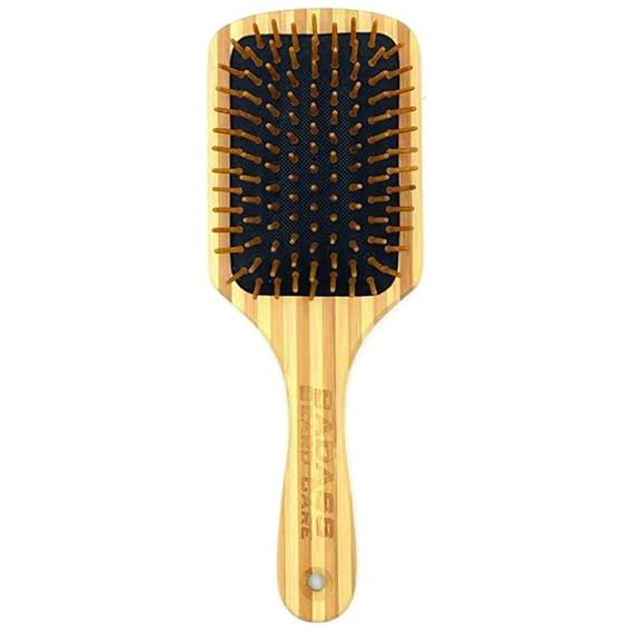 Badass Beard Care Wood Bristle Beard Brush For Men - Anti-static, 100% Bamboo & Light Weight