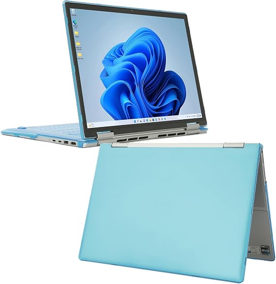 mCover Case ONLY Compatible with 2022~2024 16" Dell Inspiron 7620 2-in-1 Inspiron 5620/5630 Clamshell Windows Computer (NOT Fitting Any Other Dell Models) - Aqua