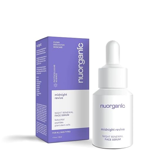 Bakuchiol Serum, Gentle Retinol Alternative with Vitamin C, 30ml | No Peeling, No Purge Period, Supporting Peptides, Plant-Derived, Vegan, Fragrance-Free