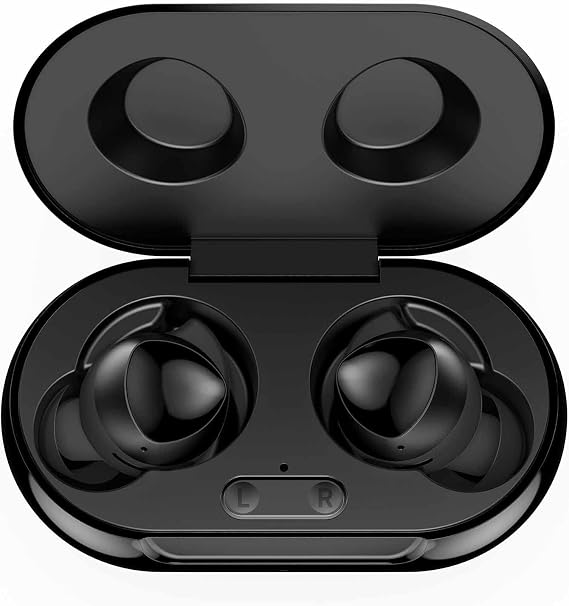 UrbanX Street Buds Plus for Xiaomi Redmi 9 Activ - True Wireless Earbuds w/Hands Free Controls (Wireless Charging Case Included) - Black