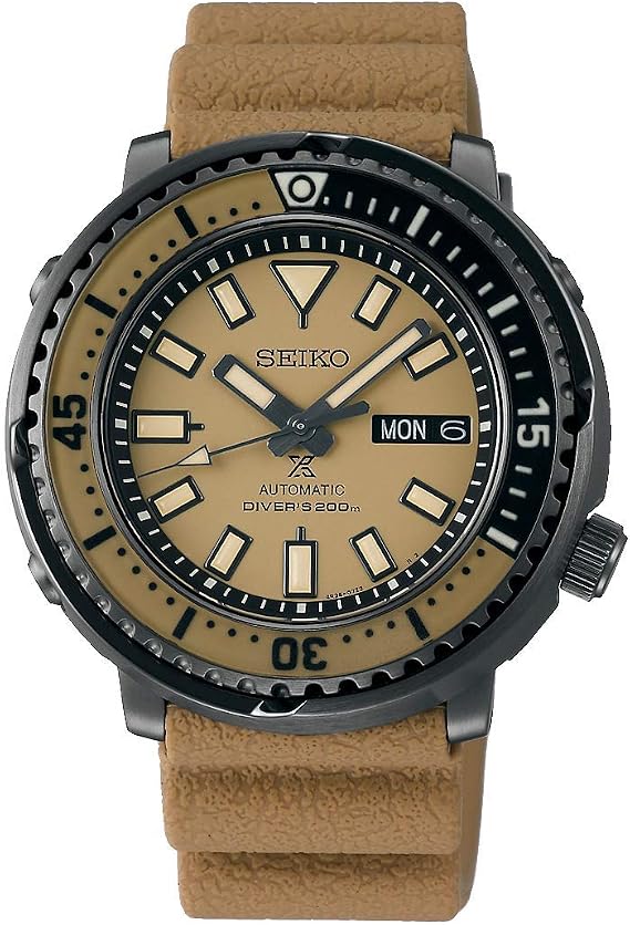 Seiko Automatic Watch SRPE29K1, Beige, strap