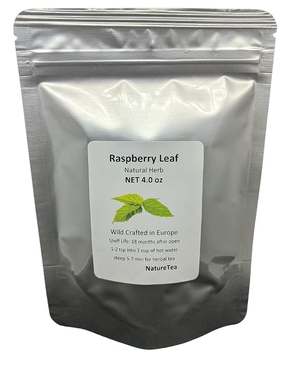 Raspberry Leaf - Rubus idaeus Loose Leaf c/s 100% from Nature (4 oz)