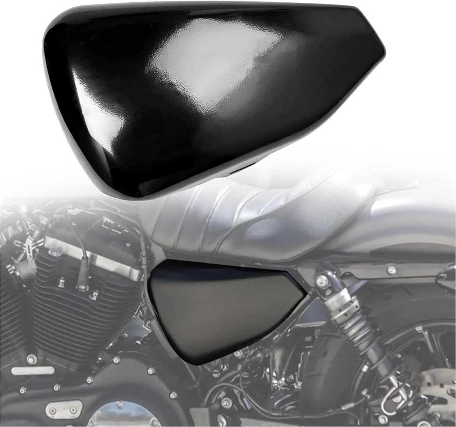 Fairing Winglets Motorcycle Under Seat Protective Cover Fairing Left Side Accessories For Harley For Davidson Forty-Eight Special XL1200XS 2018 2019