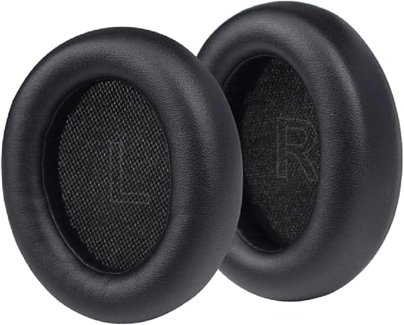 Replacement Ear Cushions Headphones for Anker Soundcore Life Q10 / Q10 BT Headphones (Black)