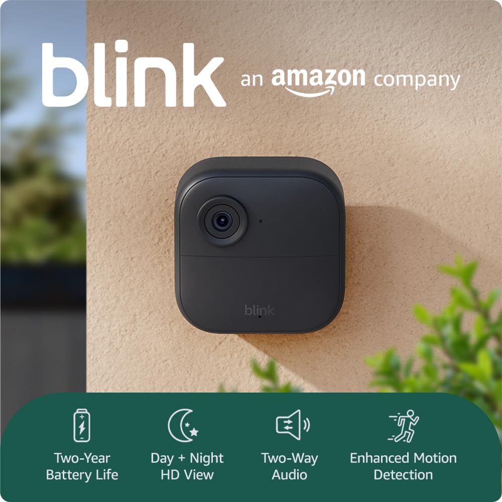 Blink Outdoor 4 camera – Wireless HD smart security camera, IP65