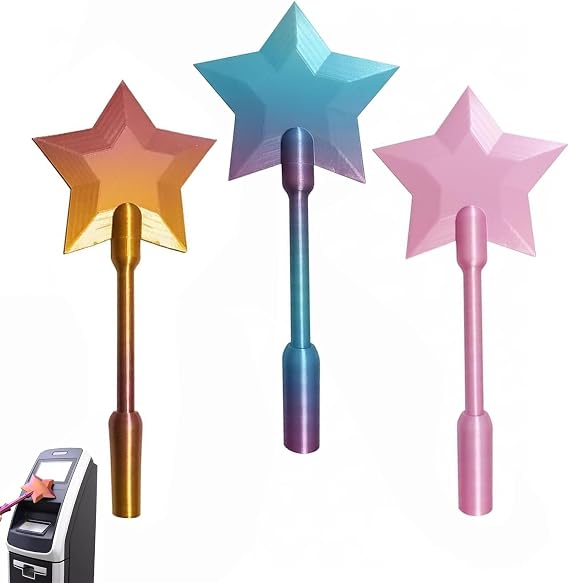 Dumwick Credit Card Wand, 3D Printed Magic Wand for Contactless Payments