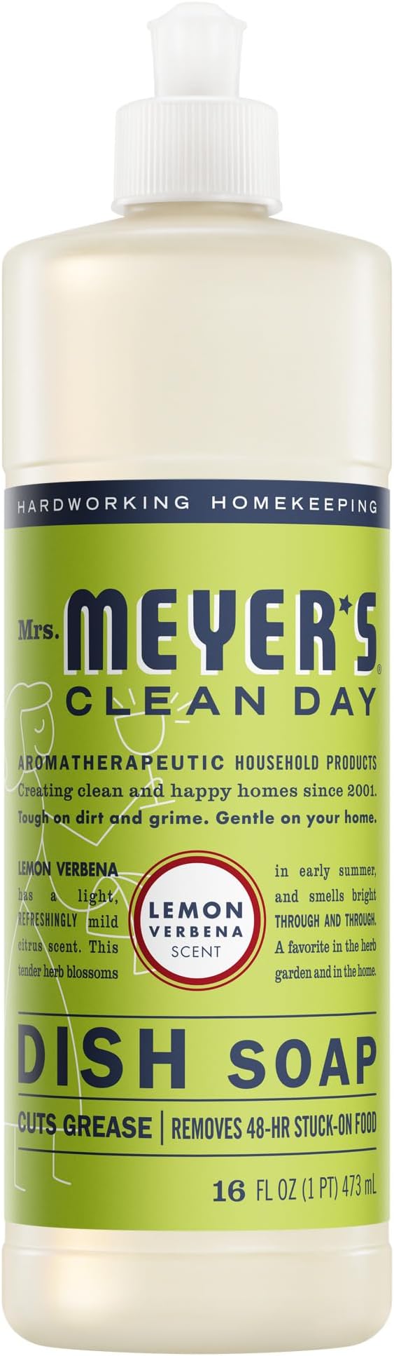 Mrs. Meyer's Clean Day Liquid Dish Soap (1 Pack)
