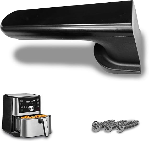 Air Fryer Handle for Instants Vortex Plus 6QT Air Fryers, Upgraded Air Fryer Handle for Instants Vortex Plus 5.7QT/Instants 6QT Air Fryer, Ergonomic Design, Dishwasher Safe
