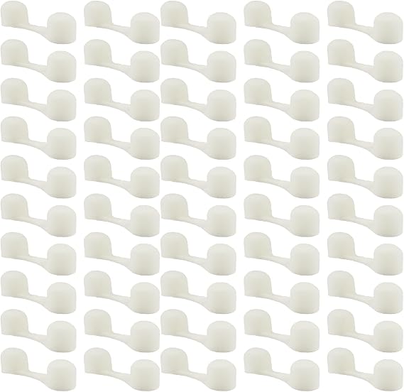 Nose Plug Filter, White, 100 Pack