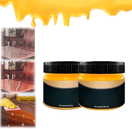 Bee-fix Möbelrestaurierer Bienenwachs-Holzpolitur natürliche Möbelpolitur und Conditioner Universal-Holzrestaurierer und -schutz für Holzmöbel verbessert den Glanz (2)