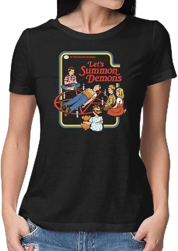 Let's Summon Demons - Womens Basic Tee