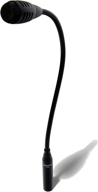 Astatic by CAD Audio 72718 Dynamic Cardioid Gooseneck Microphone