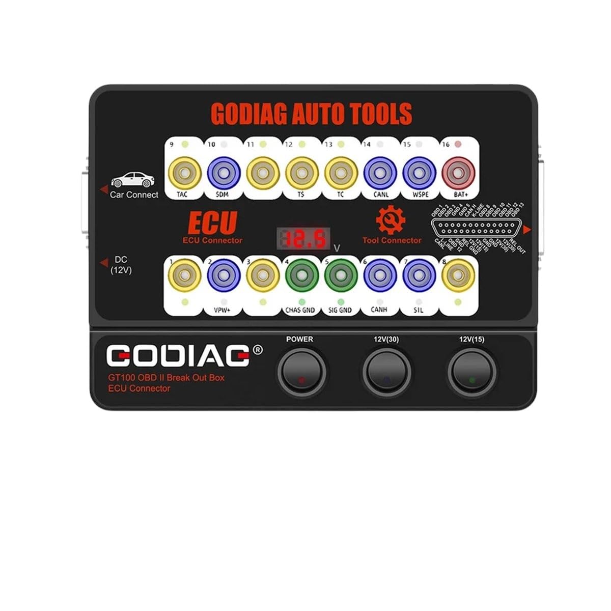 GT100 EU 220V|Russian Federation|godiag GT100 Pro Obdii Break Out Box ECU Connector for FemBDC CAS4CAS4 Test Platform VVDI2IM608K518ISE New 2025 High