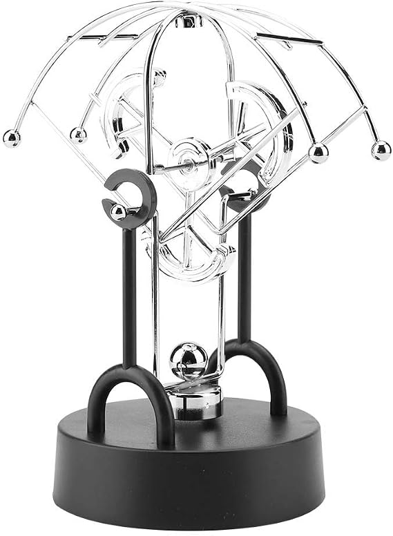 Electronic Shake Wiggle Device, Perpetual Motion Swinging Desk Toy, Office Desk Decor & Desk Toy, Perpetual Motion Electronic Shaking Wiggle Device (B103)
