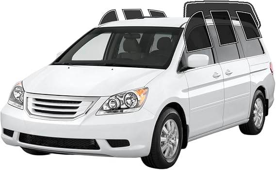 Precut Window Tint Film for Honda Odyssey 2005-2010 All Side+Rear Windshield 20% VLT 2Ply Anti-Shatter, UV Block, Privacy Protection, Easy Install, No Trimming Needed,Heat & Glare Reduction