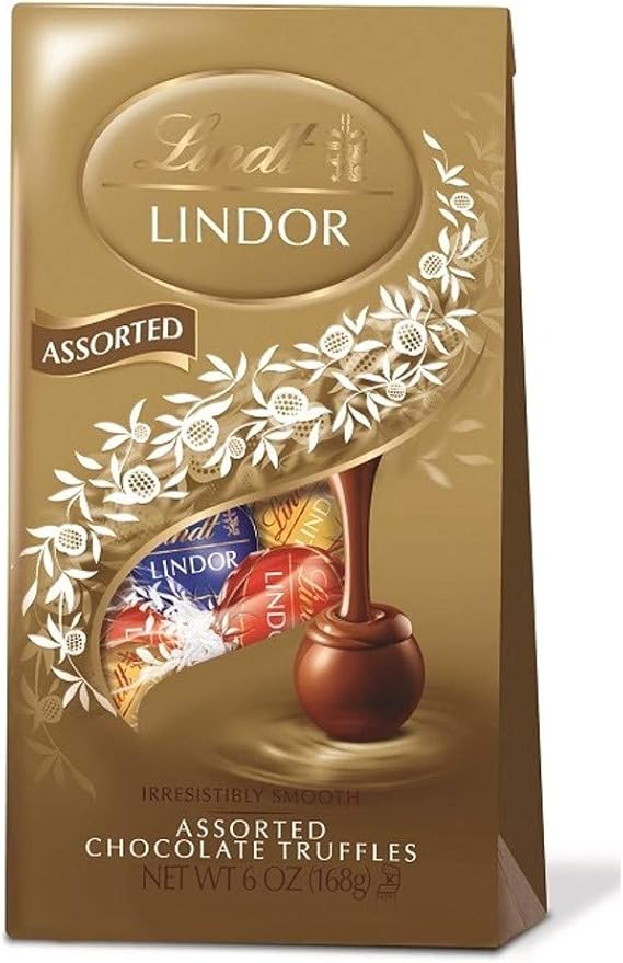 Lindt Lindor Assorted Chocolate Truffles - 6oz 168g