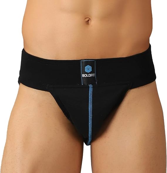 Boldfit Gym Supporter Mens Gym Training Underwear Gym Workout Elastic Cotton Gym Workout Supporter for Men Quick Dry