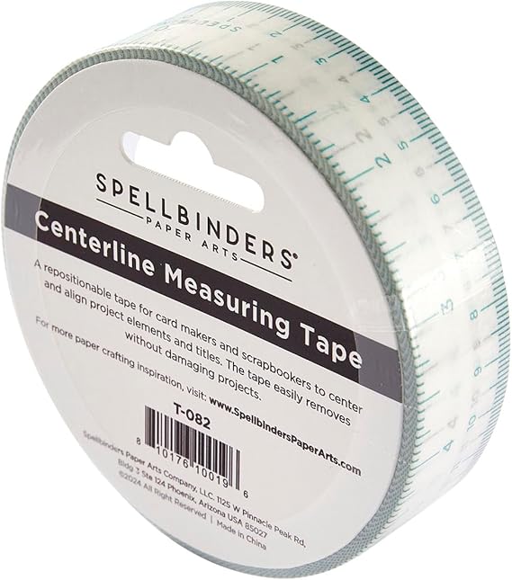 Spellbinders T-082 Centerline Measuring Tape