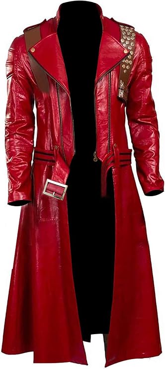 Fancyd Men Devil 5 Gaming Cosplay Costume Red Coat