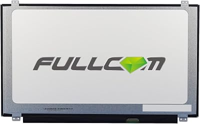 New LCD Replacement Screen HD 1366x768 Non Touch 15.6 Inch with Brackets 30 Pin Matte for Dell Inspiron 15-5000 P51F for LaptopDisplayScreenLCD Application