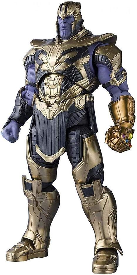 S.H. Figuarts Avengers Thanos Avengers Endgame, Approx. 195 mm, PVC & ABS Painted Action Figure